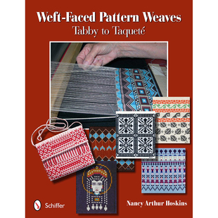 纬面图案编织A16C WEFT FACED WEAVES 清仓 PATTERN 编织手作类书籍 特价
