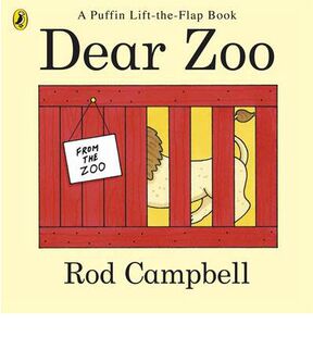 英文原版 Dear Zoo亲爱的动物园 儿童英语启蒙绘本立体翻翻书亲子阅读认知学习儿童书籍