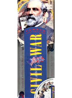 【特价清仓】英文原版 Fandex Family Field Guides Civil War 文化历史儿童书籍