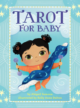 【特价清仓】英文原版 Tarot For Baby 婴儿塔罗牌 Abigail Samoun 帮助读者发现他们的内心世界充满洞察力插画绘本儿童书籍