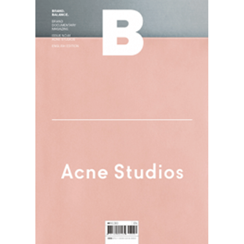 【预售】英文原版 Magazine B ACNE STUDIOS No.61期品牌杂志 本期主题ACNE工作室特辑 服装设计杂志书籍