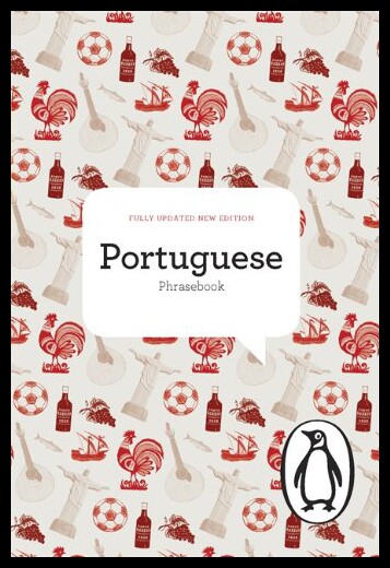 【特价清仓】英文原版 The Penguin Portuguese Phrasebook企鹅葡萄牙语常用语手册 基础语法指南语言能力检定测验语言学习书籍