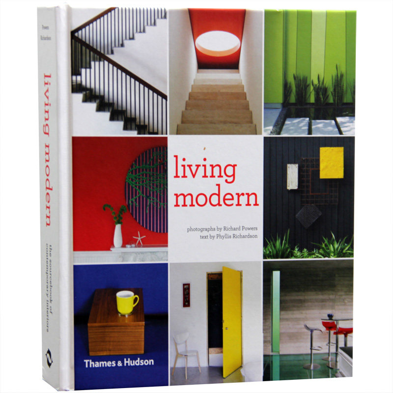 【特价清仓】Living Modern 现代生活 开放的休息室,厨房和餐间 室内设计书籍