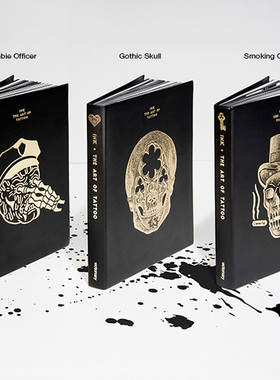 【特价清仓】【3个封面随机发货】INK The Art of Tattoo  刺青图案当代设计纹身专家的故事 纹身刺青图案艺术画册图书