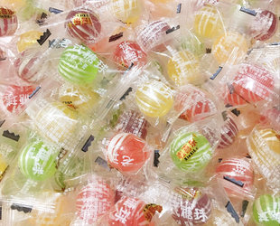 2斤独立小包装糖球老式怀旧多味光糖水果硬糖球糖蛹型糖多省包邮