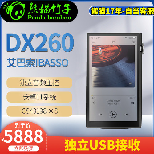 熊猫竹子艾巴索DX260便携无损