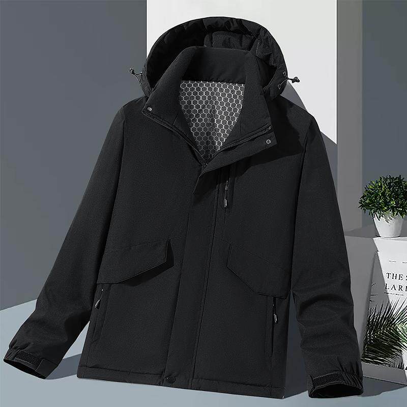 2024新款户防风衣棉服男女防水防污透气保暖大码加厚外套滑雪服潮