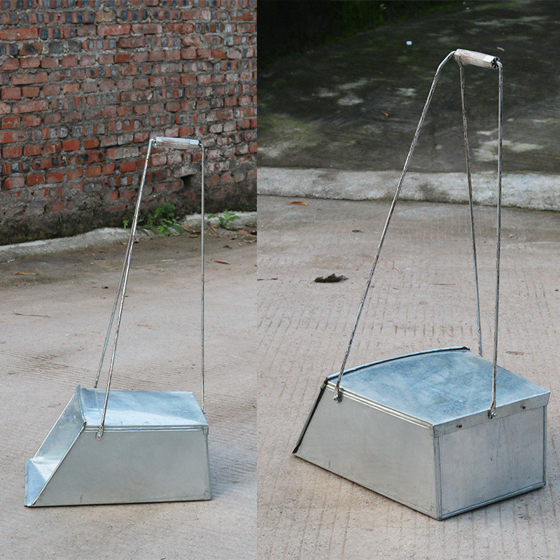 防风铁制垃圾铲簸箕环卫园林户外清洁专用耐用扫马路工具