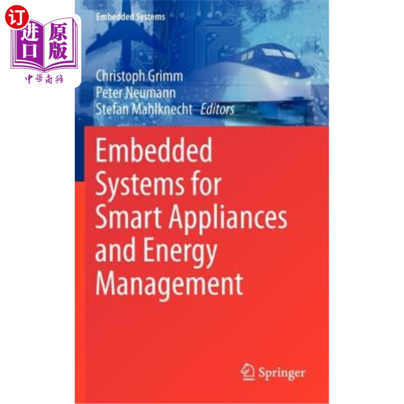 海外直订Embedded Systems for Smart Appliances and Energy Management 用于智能电器和能源管理的嵌入式系统