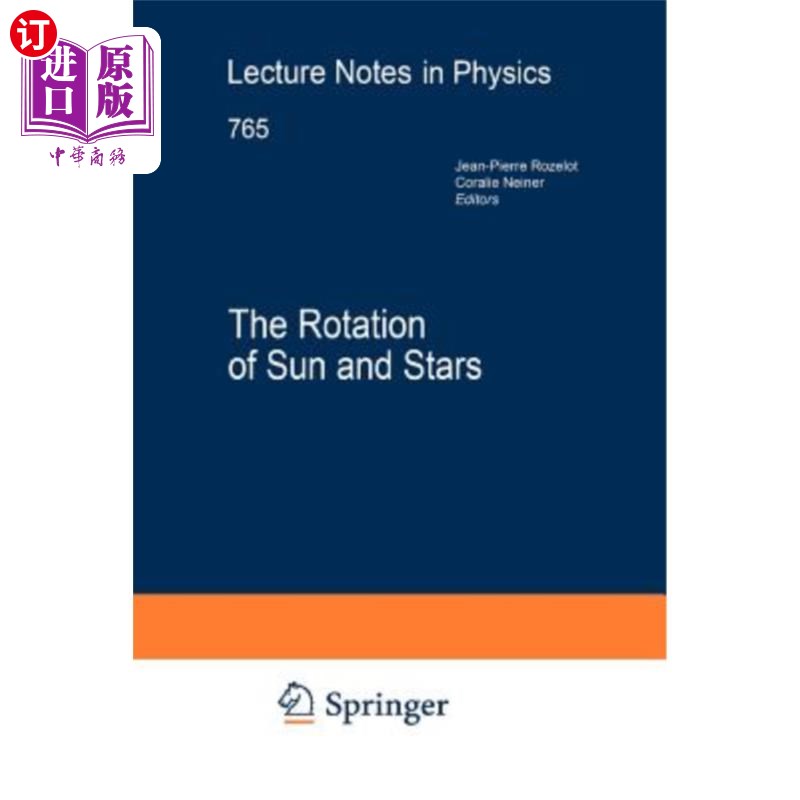 海外直订The Rotation of Sun and Stars 太阳和恒星的自转