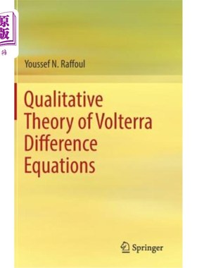 海外直订Qualitative Theory of Volterra Difference Equations Volterra差分方程的定性理论