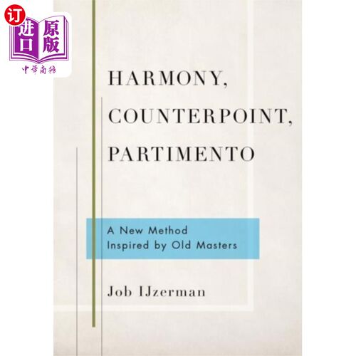 海外直订Harmony, Counterpoint, Partimento 和声，对位，拍子