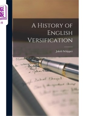 海外直订A History of English Versification 英语诗化史