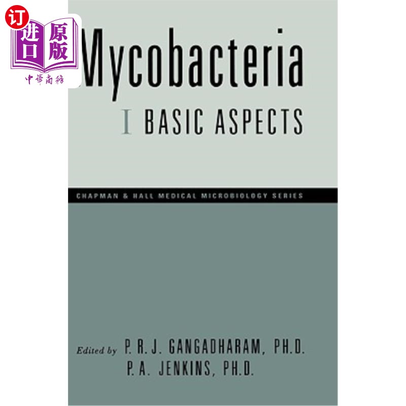 海外直订Mycobacteria: I Basic Aspects 分枝杆菌:1、基本方面