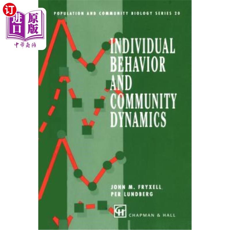 海外直订Individual Behavior and Community Dynamics 个体行为与社区动态
