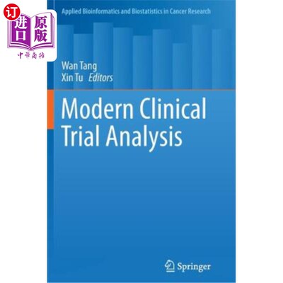 海外直订Modern Clinical Trial Analysis 现代临床试验分析