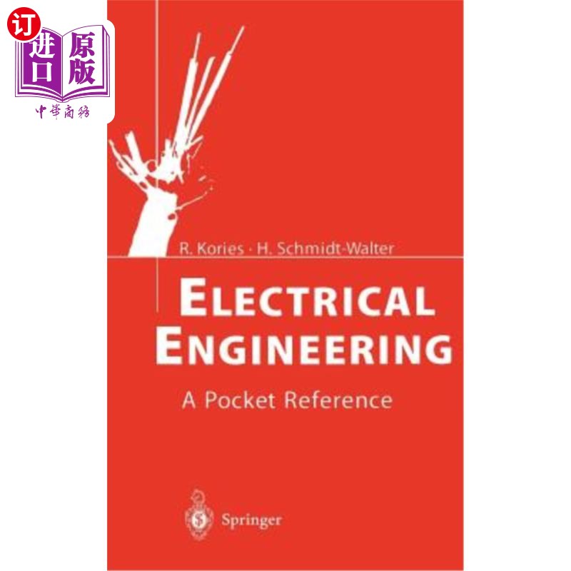 海外直订Electrical Engineering: A Pocket Reference 电气工程:袖珍参考资料