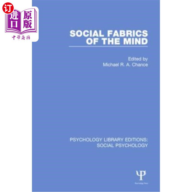 海外直订Social Fabrics of the Mind 心智的社会结构