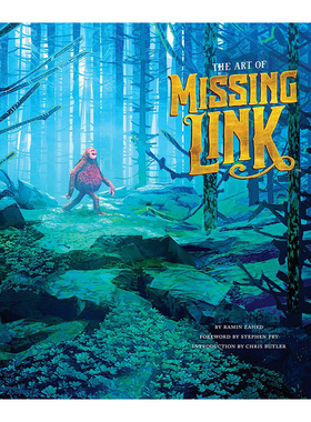 现货 【中商原版】遗失的环节电影设定集（莱卡工作室，“狼叔”休·杰克曼配音）英文原版 The Art of Missing Link Ramin Zahed