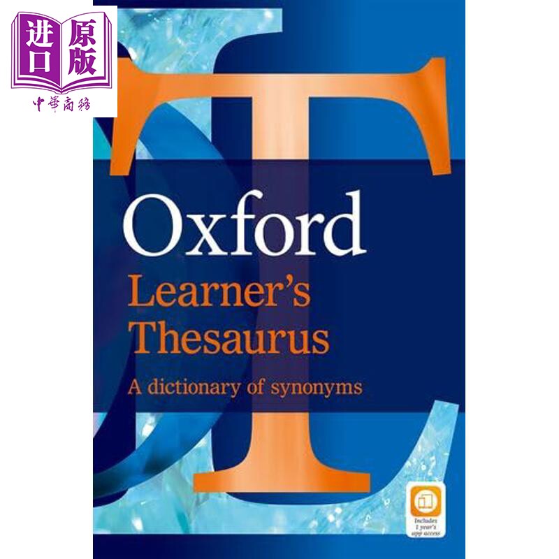 Oxford Learners Thesaurus 牛津学习者同义词词典 英语近义词 英文原版 进口图书 词汇字典工具书 ELT B2-C2【中商原版】