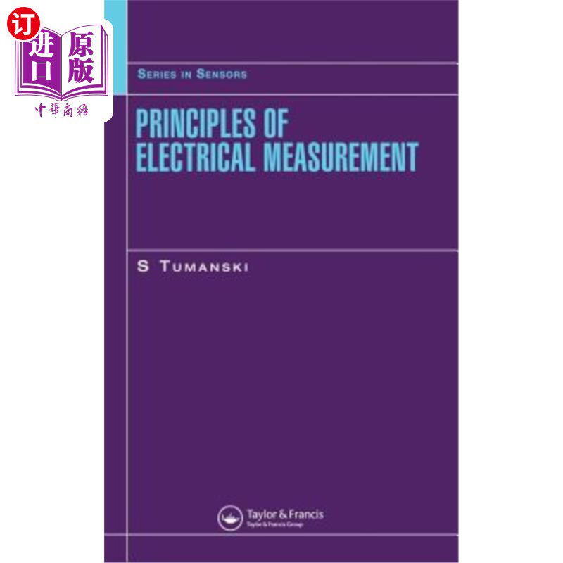 海外直订Principles of Electrical Measurement 电气测量原理