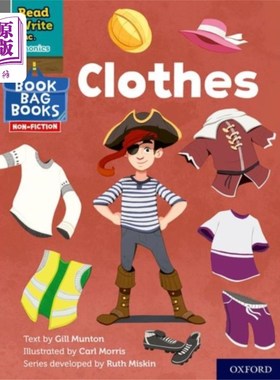 海外直订Read Write Inc. Phonics: Grey Set 7 NF Book Bag ... Read Write公司自然拼读:灰色套装7 NF书袋书13衣服