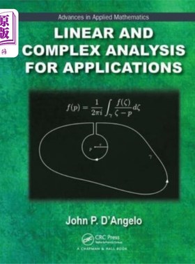 海外直订Linear and Complex Analysis for Applications 线性和复分析的应用