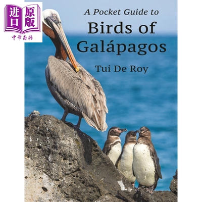 预售 加拉帕戈斯群岛的鸟类袖珍指南 A Pocket Guide to Birds of Galápagos 英文原版 Tui de Roy【中商原版】