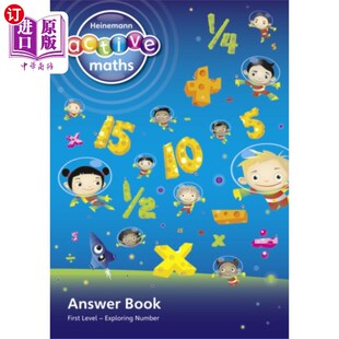 First Level 探索数字 Active 答案书 第一级 Maths 海涅曼活跃数学 海外直订Heinemann Exploring...