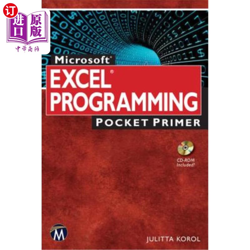 海外直订Microsoft Excel Programming Pocket Primer Microsoft Excel编程袖珍入门