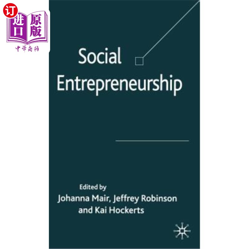 海外直订Social Entrepreneurship 社会企业家精神