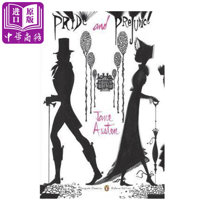 Penguin Classics Deluxe Edition: Pride And Prejudice 英文原版 简奥斯汀：傲慢与偏见 Jane Austen 经典文学名著【中商原