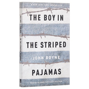穿条纹睡衣的男孩 英文原版 The Boy in the Striped Pajamas 同名电影原著小说 约翰·伯恩 John Boyne【中商原版】