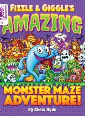 海外直订Fizzle & Giggle's Amazing Monster Maze Adventure! Fizzle & Giggle的惊人的怪物迷宫冒险!