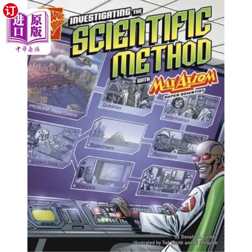 海外直订Investigating the Scientific Method with Max Axiom, Super Scientist 用超级科学家Max Axiom研究科学方法