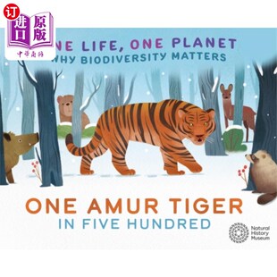 同一个生命 一只 Planet Five Tiger One Amur 同一个星球：500只东北虎中 海外直订One Hun... Life