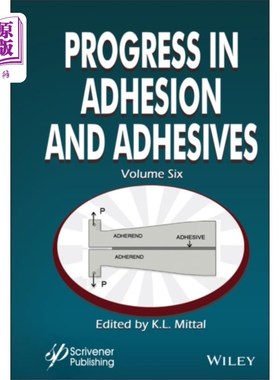 海外直订Progress in Adhesion and Adhesives, Volume 6 粘附和粘合剂进展，第6卷