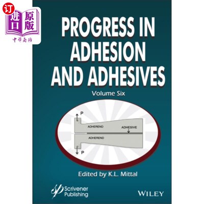 海外直订Progress in Adhesion and Adhesives, Volume 6 粘附和粘合剂进展，第6卷
