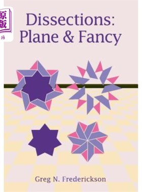 海外直订Dissections: Plane and Fancy 解剖：平面和幻想