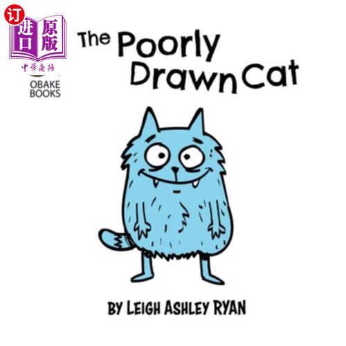海外直订The Poorly Drawn Cat 画得不好的猫