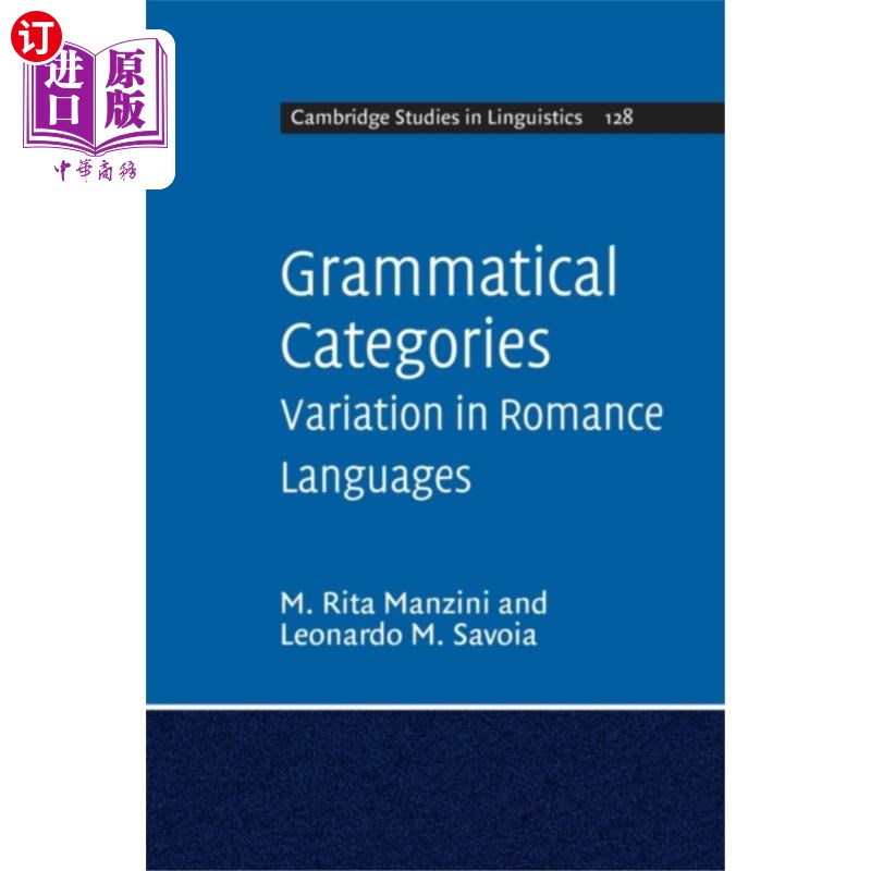 海外直订Grammatical Categories 语法范畴