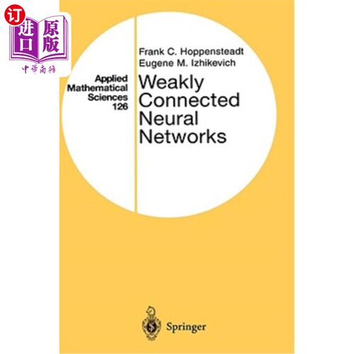 海外直订Weakly Connected Neural Networks 弱连接神经