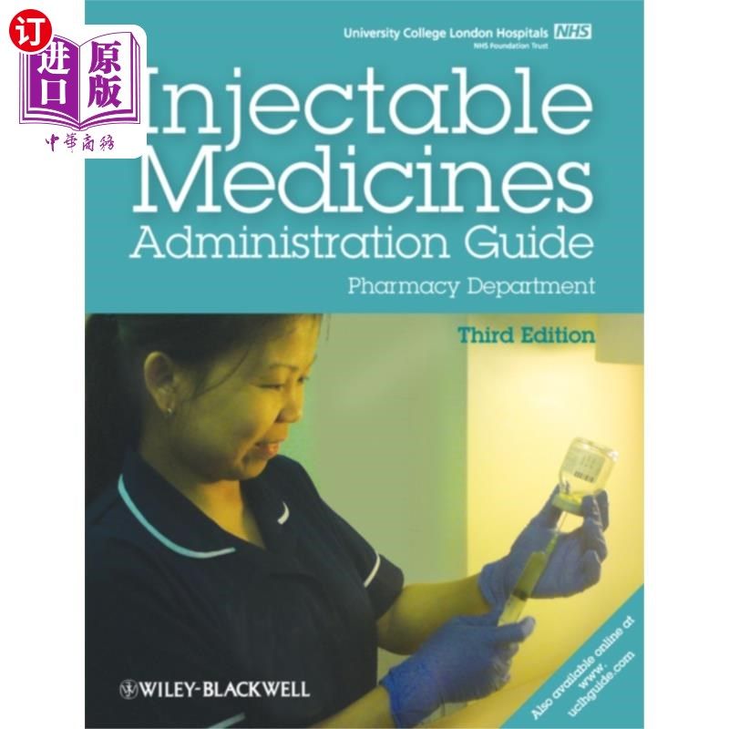 海外直订医药图书UCL Hospitals Injectable Medicines Administratio... 伦敦大学学院医院注射药物管理指南
