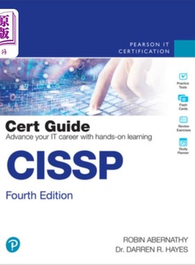 海外直订Cissp Cert Guide Cissp证书指南