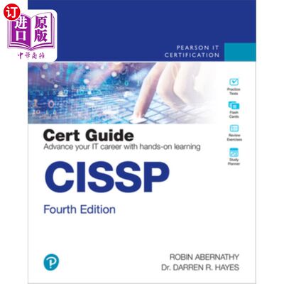 海外直订Cissp Cert Guide Cissp证书指南