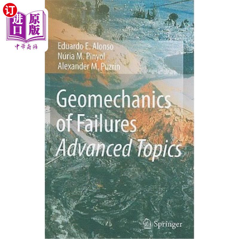 海外直订Geomechanics of Failures: Advanced Topics 失败的地质力学:高级主题