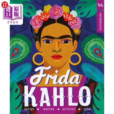 海外直订V&A Introduces - Frida Kahlo V&A介绍- Frida Kahlo