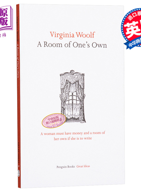 一间自己的房间 英文原版 A Room of One's Own Virginia Woolf Penguin Great Ideas 弗吉尼亚伍尔夫 女性主义经典名篇