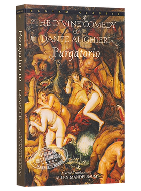 但丁 神曲 炼狱篇  双语版 意大利语 英语 英文原版 地狱  Purgatorio  世界经典名著畅销小说书籍 【中商原版】