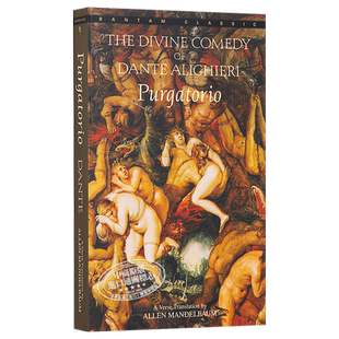 但丁 神曲 炼狱篇  双语版 意大利语 英语 英文原版 地狱  Purgatorio  世界经典名著畅销小说书籍 【中商原版】